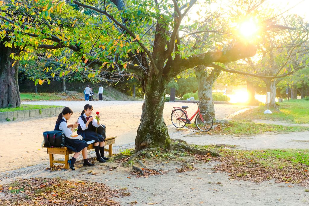 Nhat Ban dep mo mang thoi khac chuyen mua sang thu 1